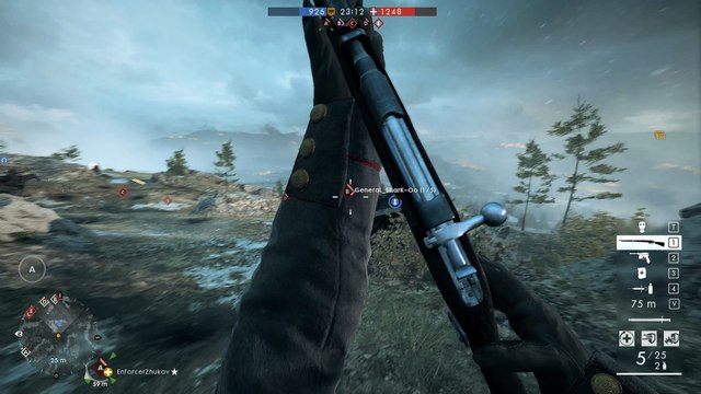 Battlefield 1 - Caporetto Hardcore Conquest Gameplay (No commentary)