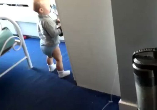 Tiny Tike Takes Tanning Lessons From Aunty