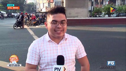 TRAFFIC UPDATE: Sta. Mesa