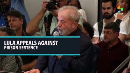 Lula Appeals Against Prison Sentence