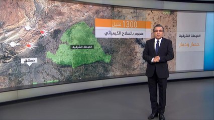 الغوطة الشرقية.. حصار ودمار