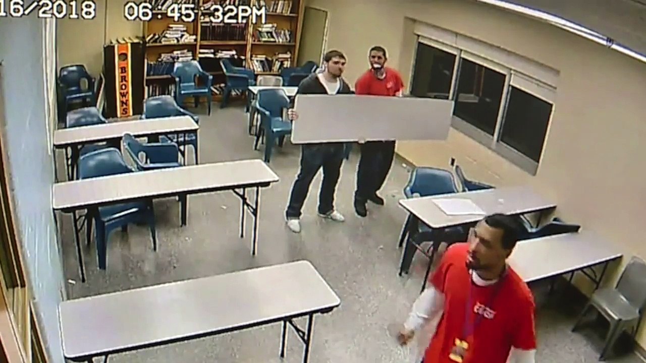 Video Shows Inmates Smashing Window to Escape Correctional Facility