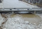 Ice Jams Trigger Flooding Along Ontario's Grand River