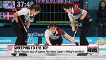 South Korean women's curling team finishes round robin session in 1st