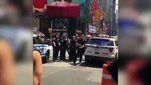 Times Square   momento exacto de la detención del conductor