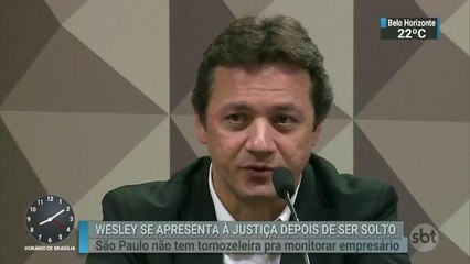 Wesley Batista deixa a carceragem da Polícia Federal