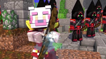 FNAF vs Mobs Lords Mobile Challenge #2 - Minecraft Animation