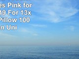 IBraFashion Toddler Pillowcases Pink for Girls 14x19 For 13x18 12x16 Pillow 100 Cotton