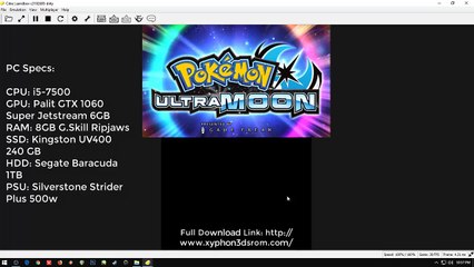 Pokémon Star Citra Emulator Gameplay WIN10