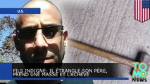 Fils indigne: Il étrangle son père, prend une masse et l’achève