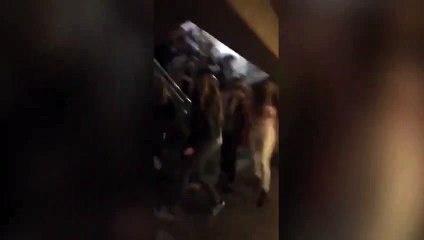 Manchester  carreras por las escaleras tras las explosiones