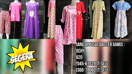 WA : +6285-2045-67629 | Daster klok, Daster klok murah