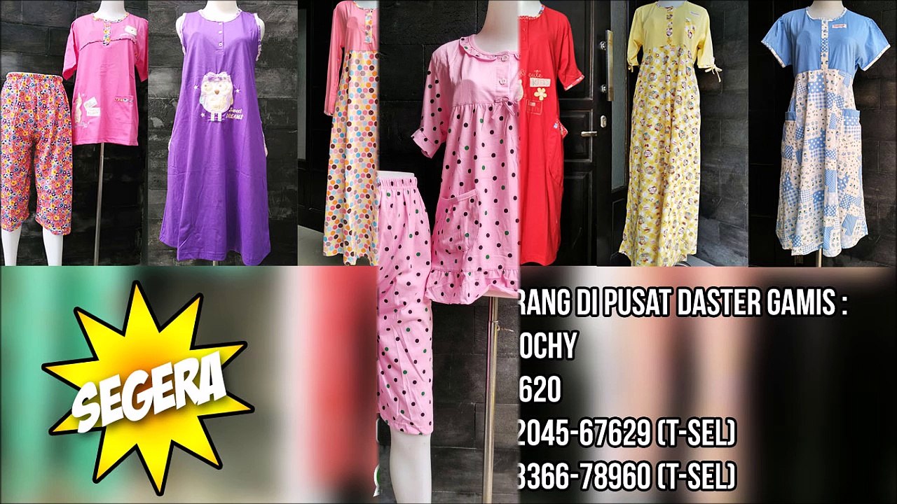 WA : +6285-2045-67629 | Daster klok, Daster klok murah