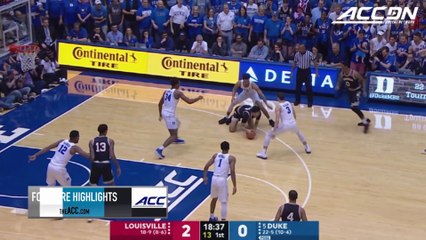 Louisville vs. Duke Basketball Highlights (2017-18)