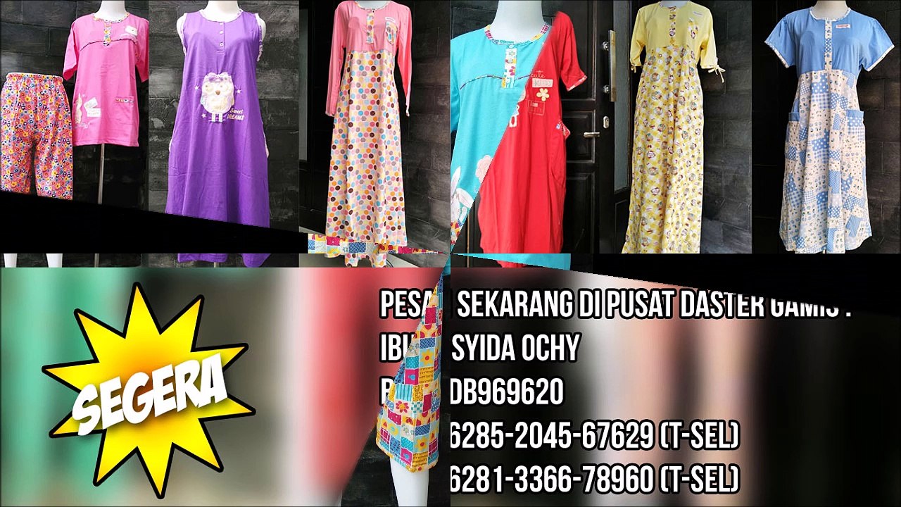 WA : +6285-2045-67629 | Jual daster klok, Daster klok