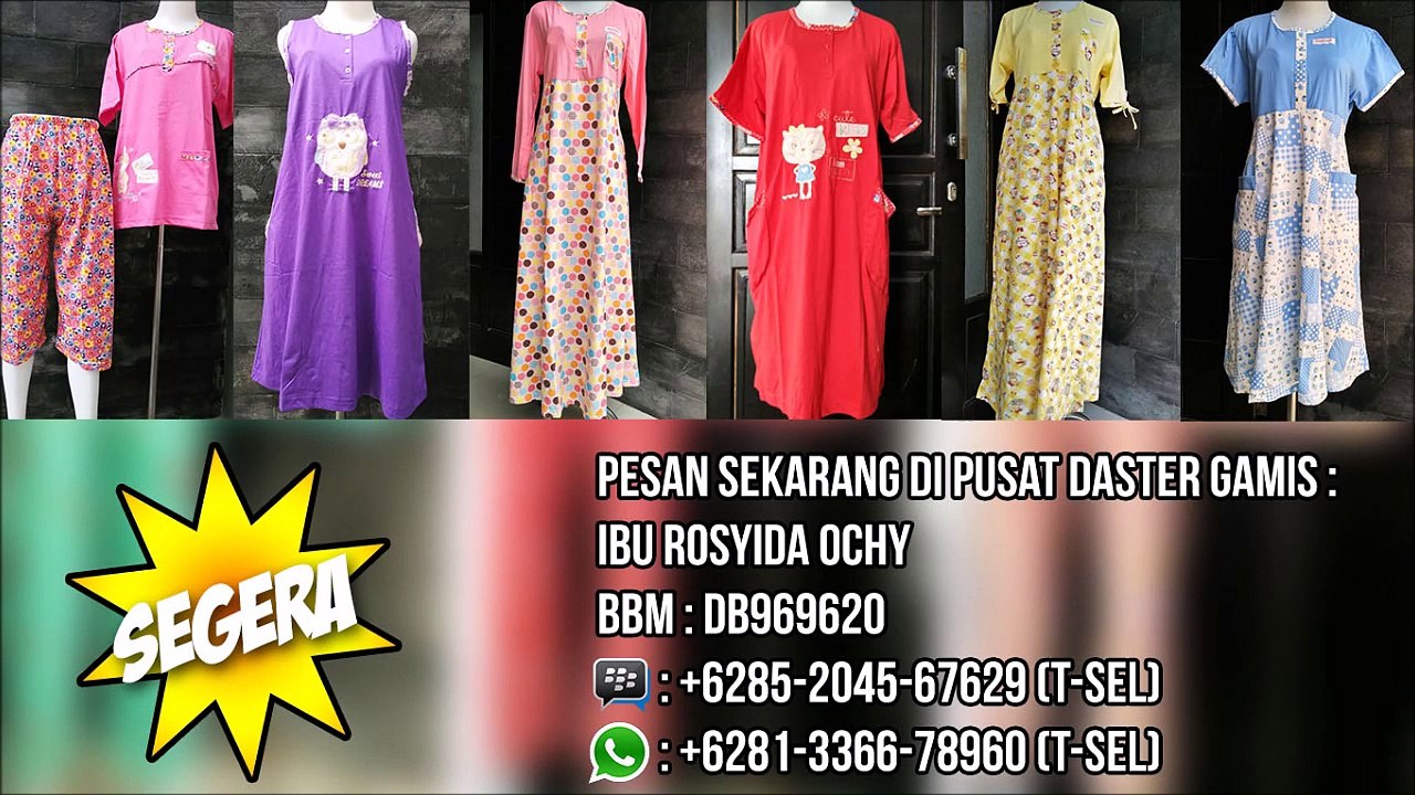 WA : +6285-2045-67629 | Grosir daster klok, Gambar daster klok