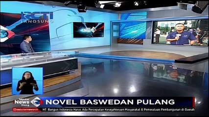 Persiapan Sambut Novel Baswedan di KPK