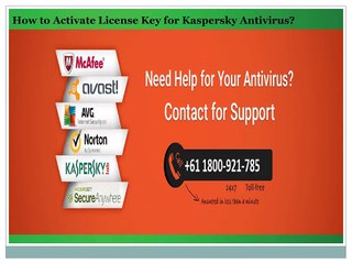 Kaspersky Phone number Australia: 1-800-921-785