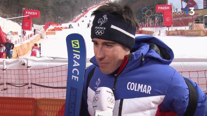 JO 2018 : Ski alpin - Slalom Hommes / Muffat-Jeandet : "Une deuxième manche plus difficile"
