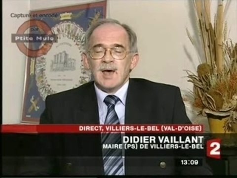 Le maire de Villiers le Bel