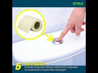 7 Cara Betul Menggunakan Tandas Awam