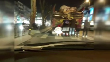 Patenli Gençlerin Tehlikeli Yolcuğu Kamerada