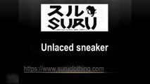 Unlaced sneaker  - Suru Clothing