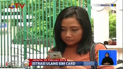 Batas Akhir Registrasi Ulang SIM Card