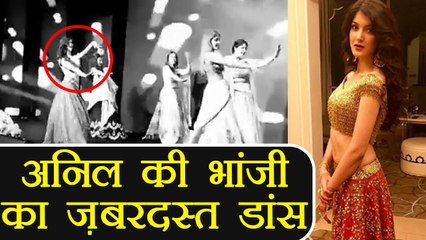 Sonam Kapoor's cousin Shanaya Kapoor's DANCE in Mohit Marwah's Wedding ; Watch Video | FilmiBeat