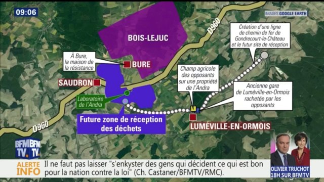 À Bure, 500 gendarmes ont été mobilisés pour évacuer une quinzaine d'opposants