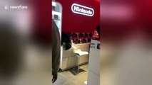 Little boy gets incredibly excited about Nintendo Switch present
