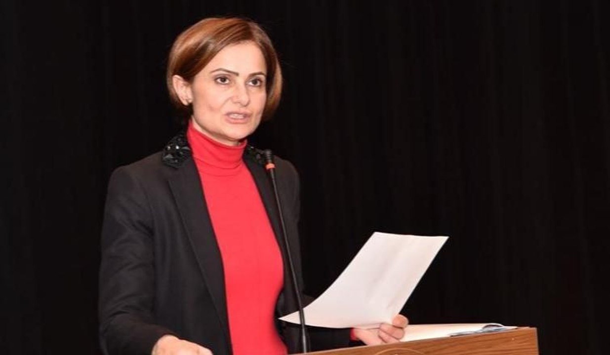 CHP İstanbul İl Başkanı Canan Kaftancıoğlu, Cumhurbaşkanı adayını açıkladı