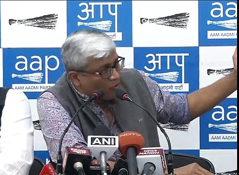 AAP's Ashutosh identifies five staff members of the Delhi Govt- said to be of thelevel of undersecretary mob that targeted minister Imran Hussaain on 20th afternoon in the secretariat.