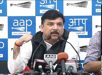 This is a conspiracy to destabilize the Govt. We do not accept that there is either a constitutional or administrative breakdown in Delhi: Sanjay Singh