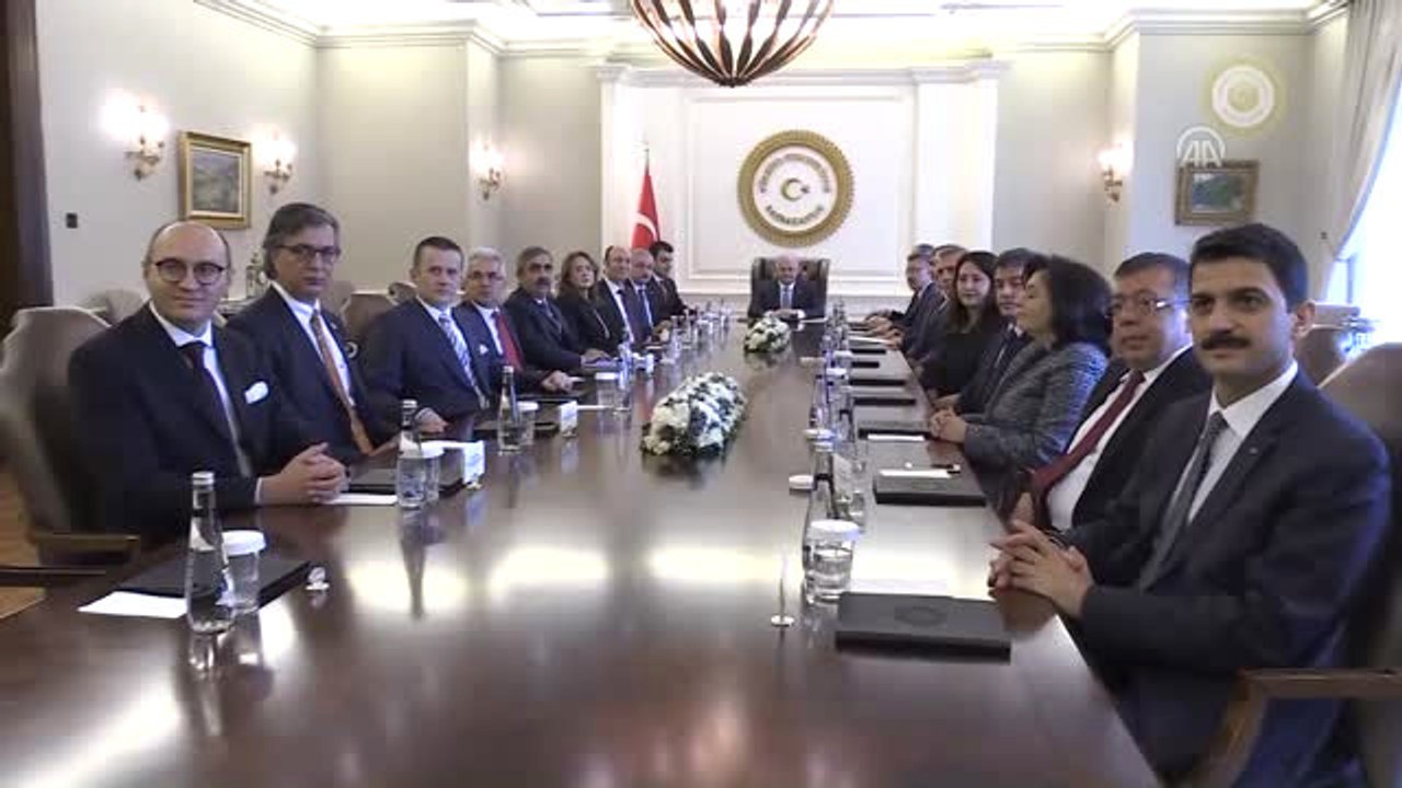 Başbakan Yıldırım, Yargıda Birlik Derneği Üyelerini Kabul Etti
