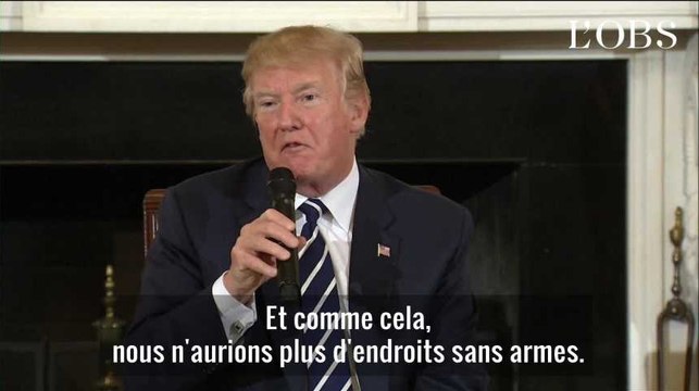 Face aux familles bouleversées, Trump veut armer les professeurs .