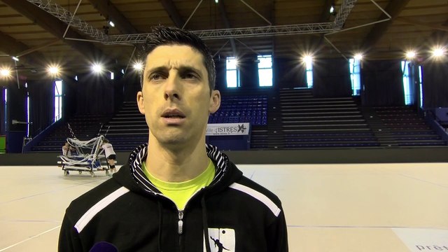 André Sa coach d'Istres Provence Volley