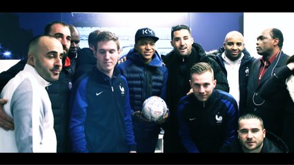L'Equipe de France de Cecifoot en visite au Centre de Formation