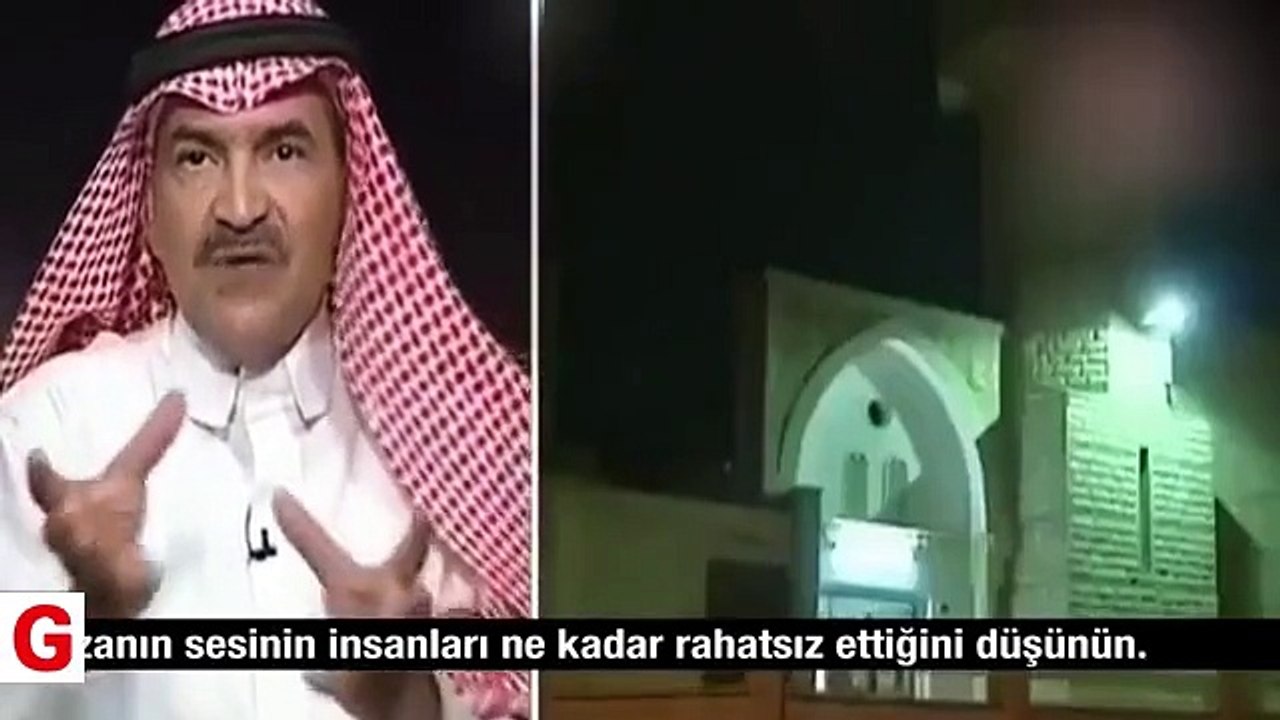 Suudi gazeteci ezan seslerinin kısılmasını istedi