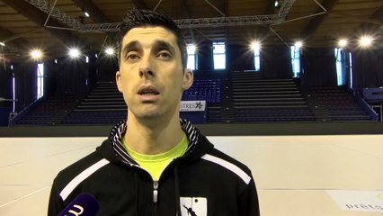 André Sa coach d'Istres Provence Volley