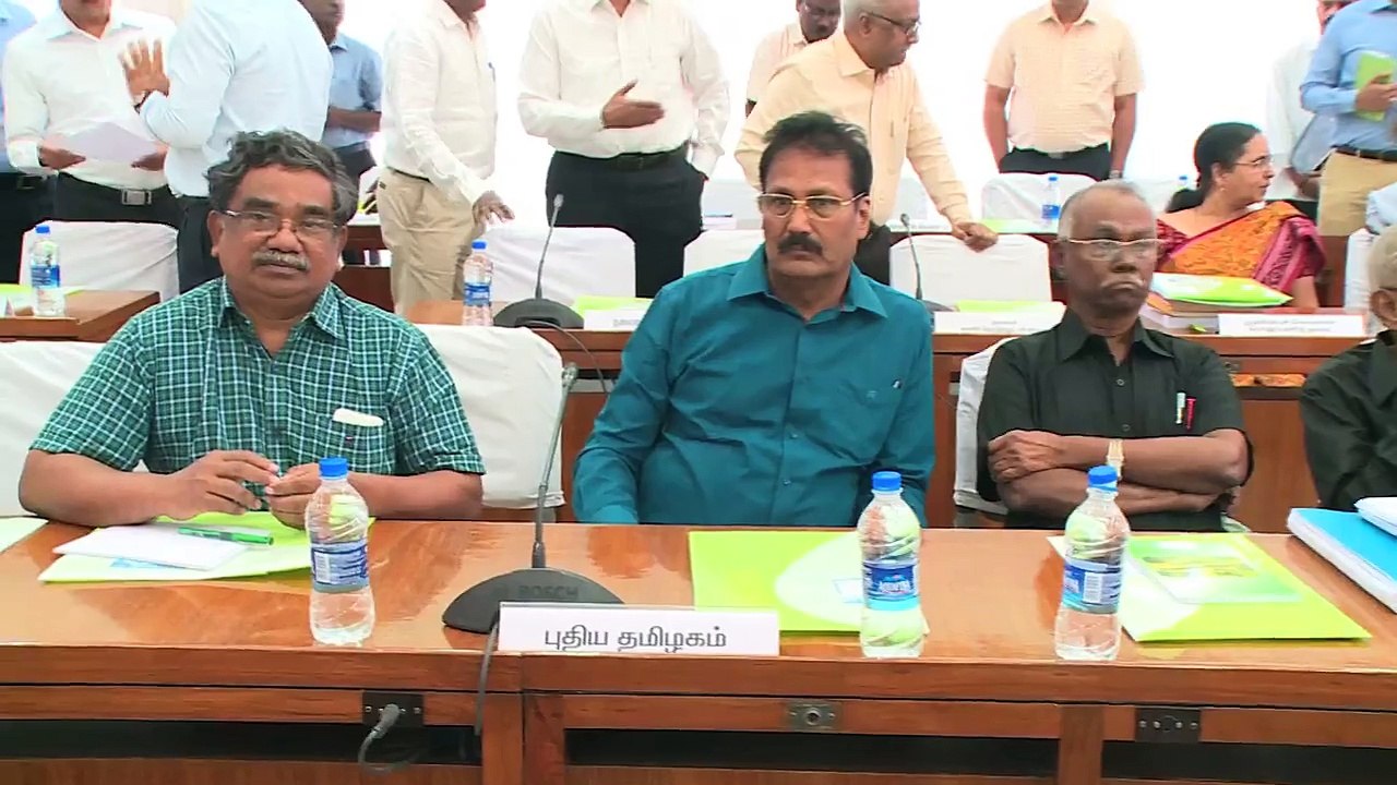 அனைத்து கட்சி கூட்டம்..காவிரி மேலாண்மை வாரியம் அமைக்க வலியுறுத்தல்- வீடியோ