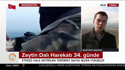 Zeytin Dalı Harekatı'nda 34. günde