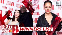 Full List Of Winners At The 2018 Brit Awards | Dua Lipa | Stormzy