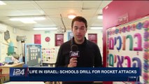 i24NEWS DESK | Life in Israel: schools drill for rocket attacks | Thursday, February 22nd 2018