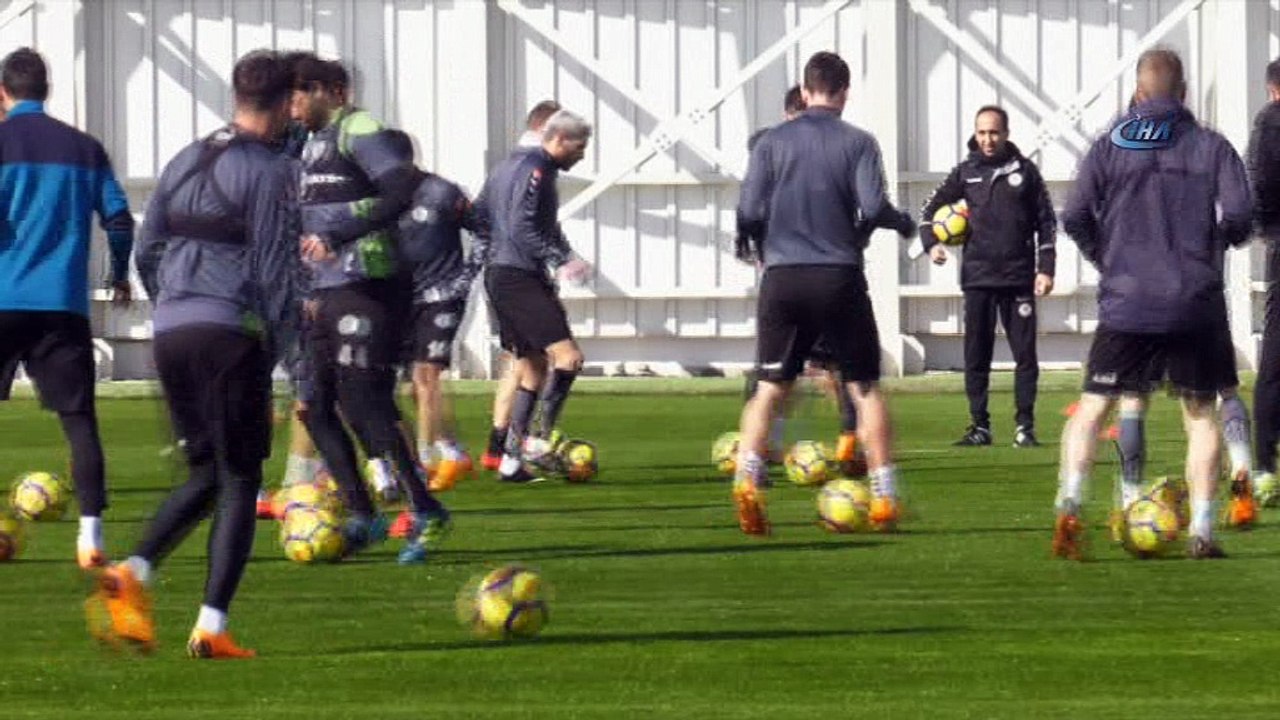 A. Konyaspor, T.M. Akhisarspor maçının hazırlıklarını tamamladı