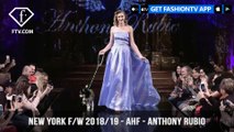 New York Fashion Week Fall/Winter 18 19 - Art Hearts Fashion - Anthony Rubio | FashionTV | FTV