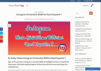 instagram screenshot bildirimi nasil kapatilir
