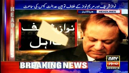 Headlines 1700 22nd February 2018