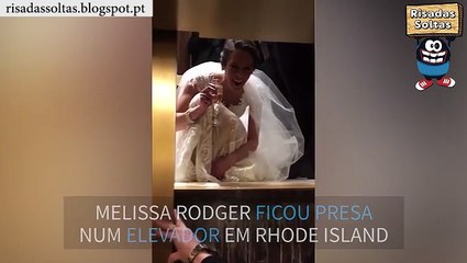 Fiancee got stuck in elevator on wedding day