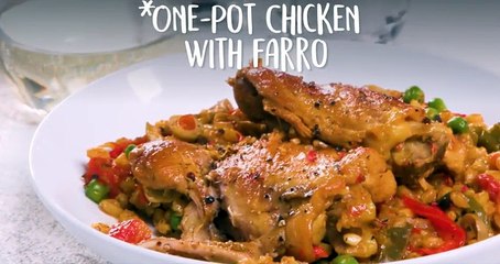How to Make One Pot Chicken with Farro
